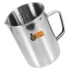 بشر استیل دسته دار و بدون دسته(Stainless Steel Beaker)