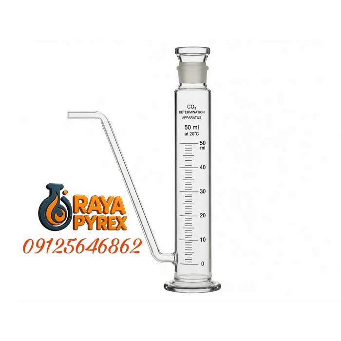 خرید استوانه کربن دی‌اکسید 50 میلی‌لیتر | استوانه CO2 آزمایشگاهی