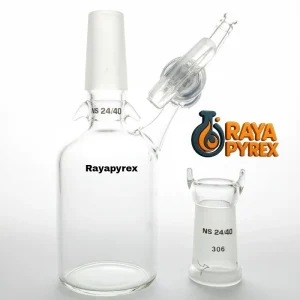 بطری شست‌وشوی گاز شیشه‌ای | Gas Washing Bottle | بطری گازشوی درکسل